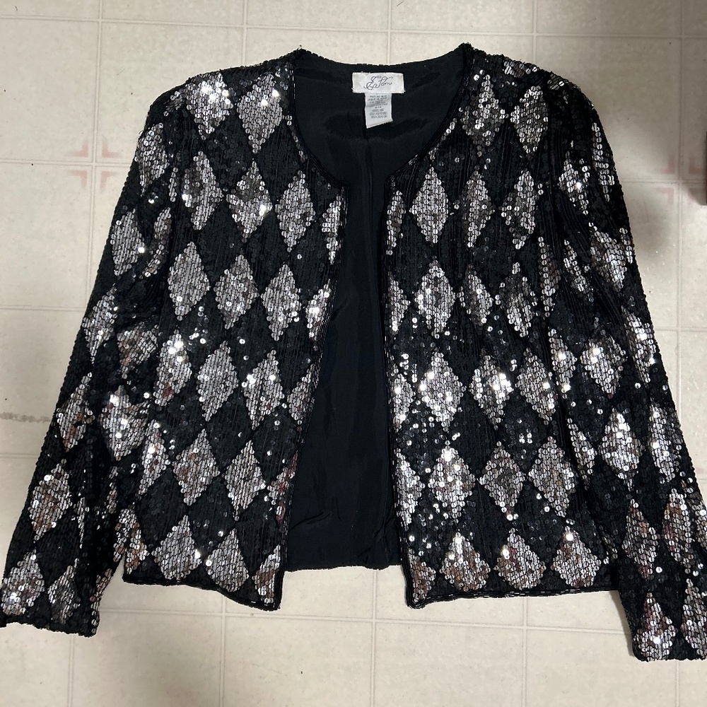 Vintage Eaton sequin blazer